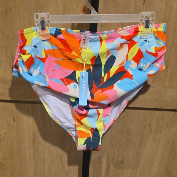 popvil Other - (J47) Women's SZ XXL Floral One Piece Swimsuit - Multicolor